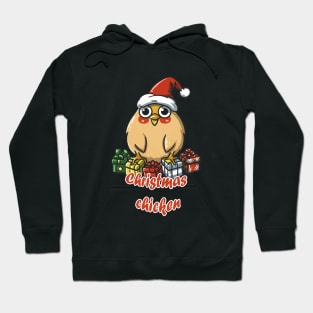 Chicken Merry Christmas Hoodie